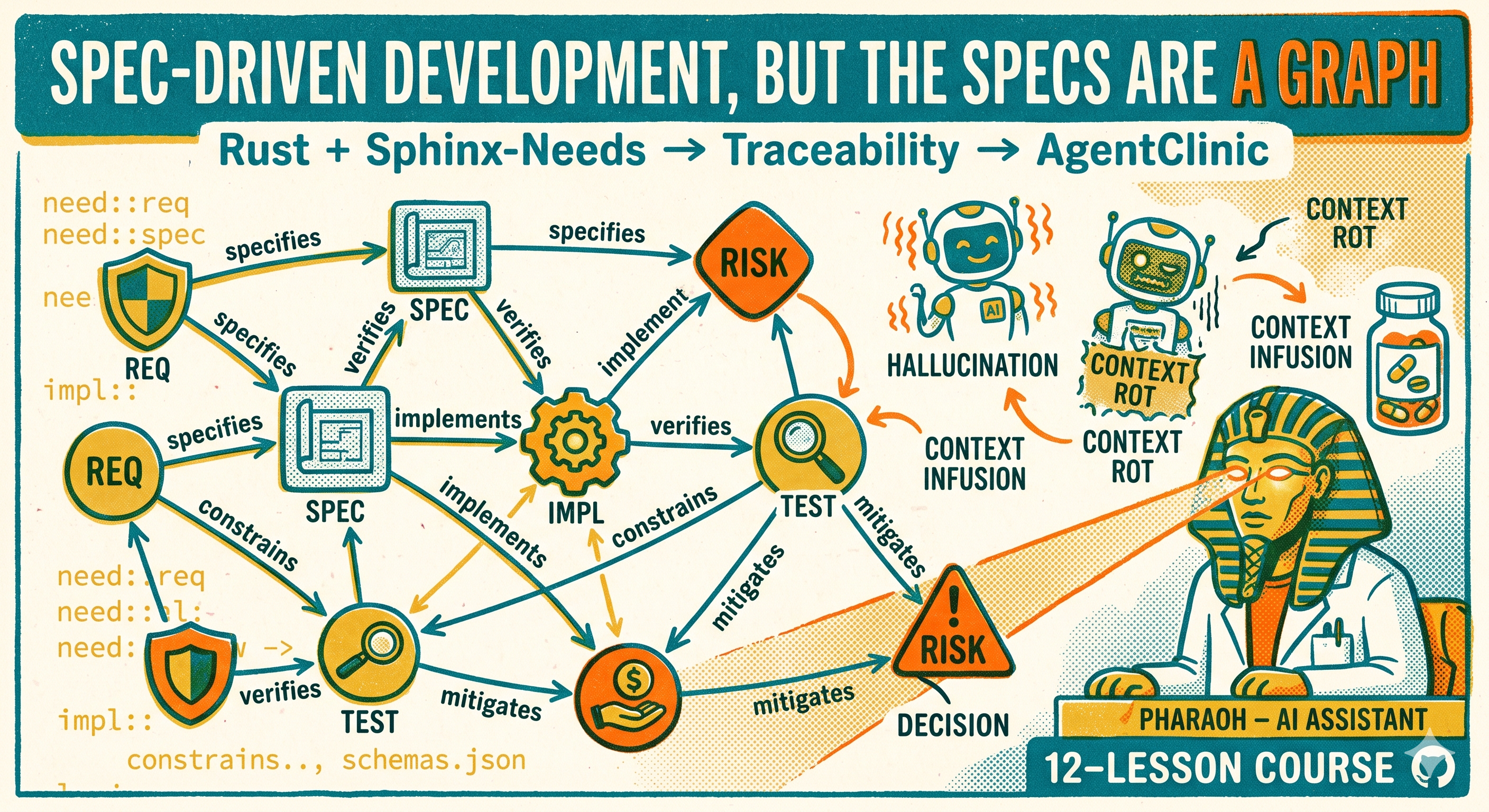 Spec-Driven Development, but the Specs Are a Graph